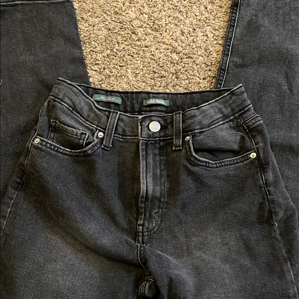 Wild Fable Black Slim Jeans Versatile Style